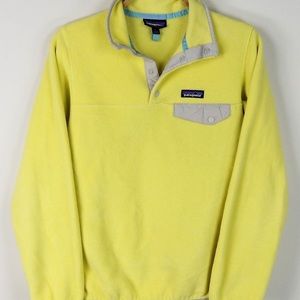 PATAGONIA SYNCHILLA YELLOW FLEECE